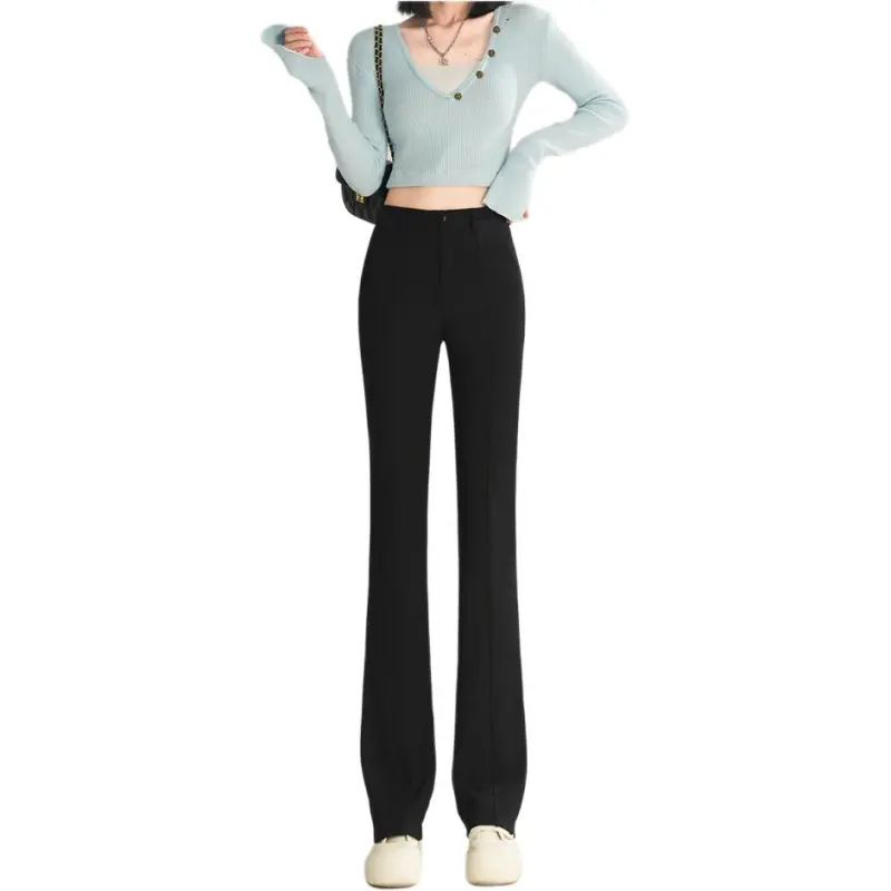 0571 Family Casual Pants Women's Black-2