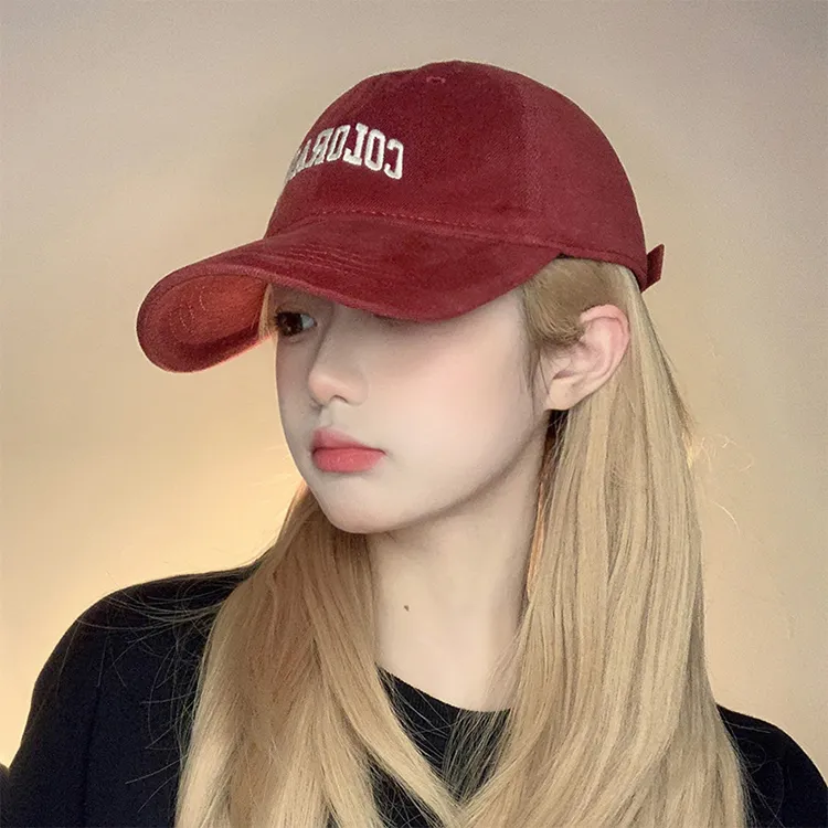 Ai Jiawei Cotton Baseball Caps Unisex Multicolor-10