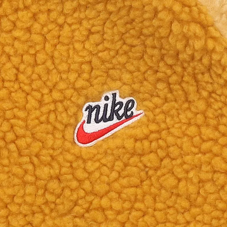 Nike Velvet feel Coat Men's Yellow-5