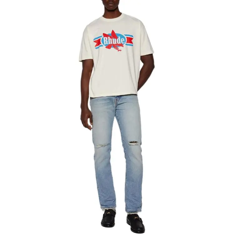 RHUDE Chevron Eagle T shirt-2
