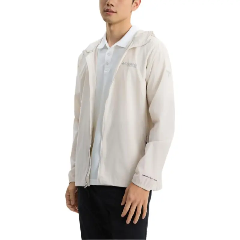 Columbia City Outdoor Collection Titanium Collection SS25 Jacket Men's Ecru-3