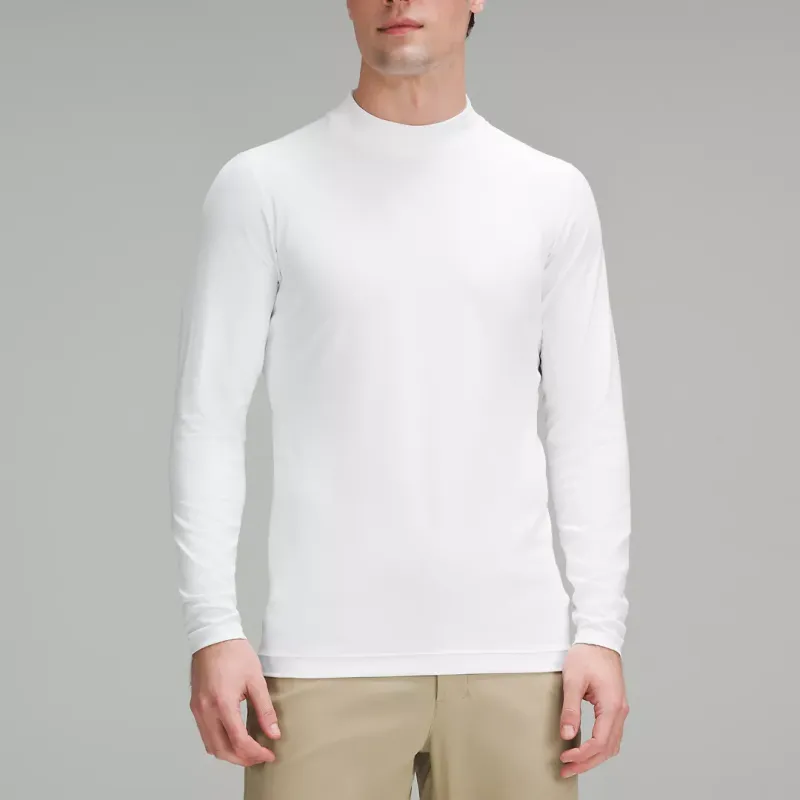 Lululemon Mock Neck Mockneck Golf Long Sleeve Baselayer T Shirt Men's-4