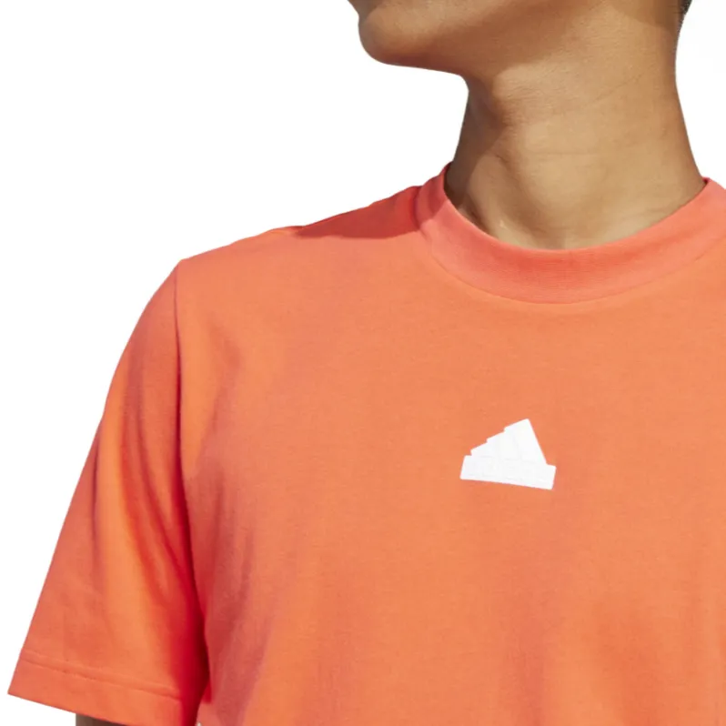 Adidas Clothing T Shirts Men Orange-3