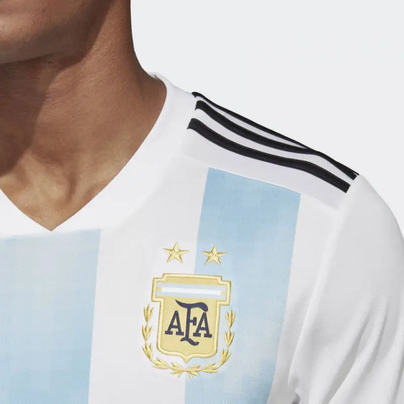 Adidas Soccer Jersey Men's Blue White-5