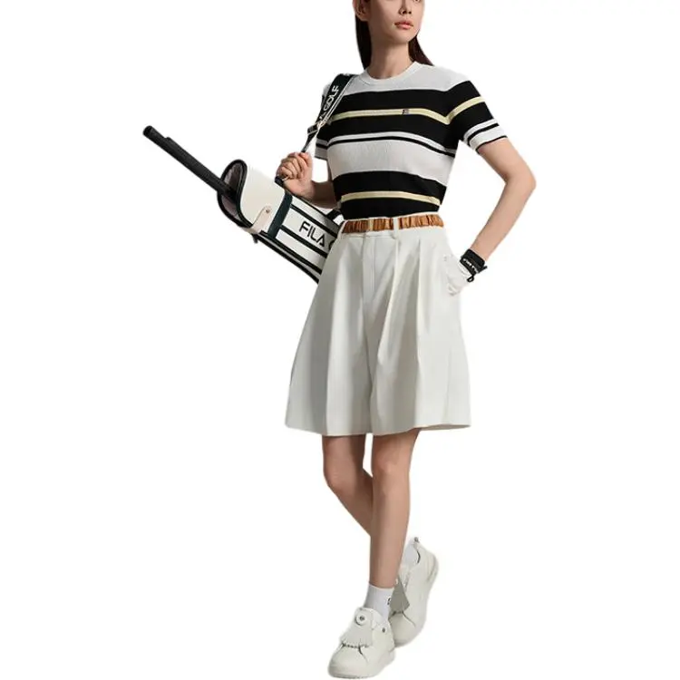 FILA Golf Series SS25 Knitwear Women's Jade White WT-6