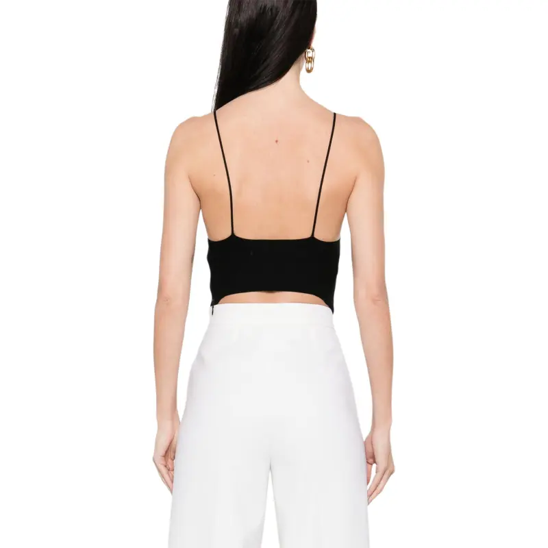 Elisabetta Franchi Semi Sheer Corset Top-2