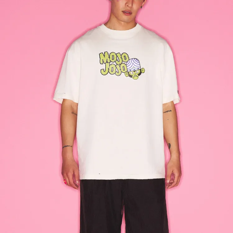 STARTER x THE POWERPUFF GIRLS, SS25 T Shirt Unisex Birch White-2