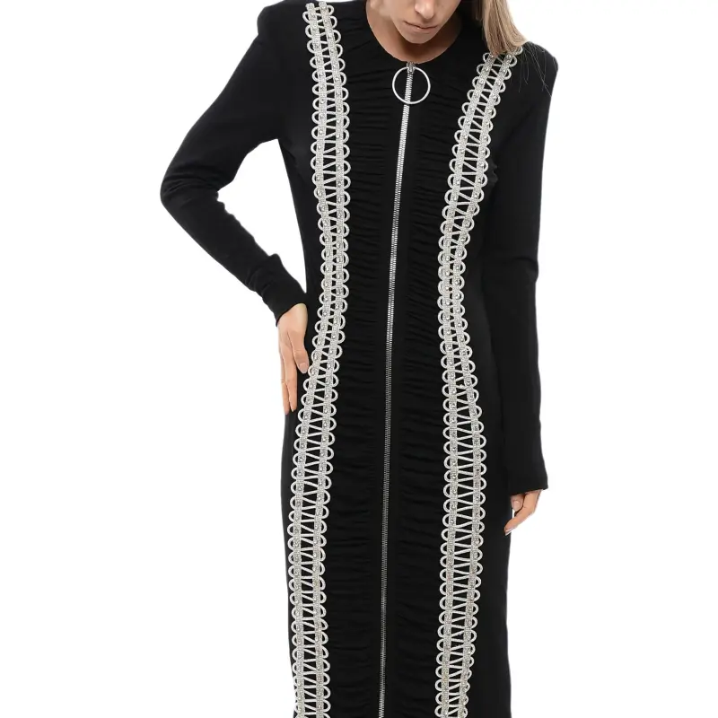 BALMAIN Crystal embellished Midi Dress-2