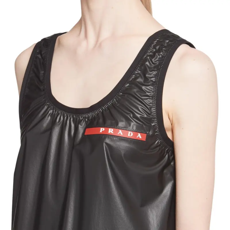 PRADA Tank Tops Women's Black-4