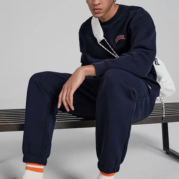 Reebok Sweatshirt Unisex Navy Blue-4