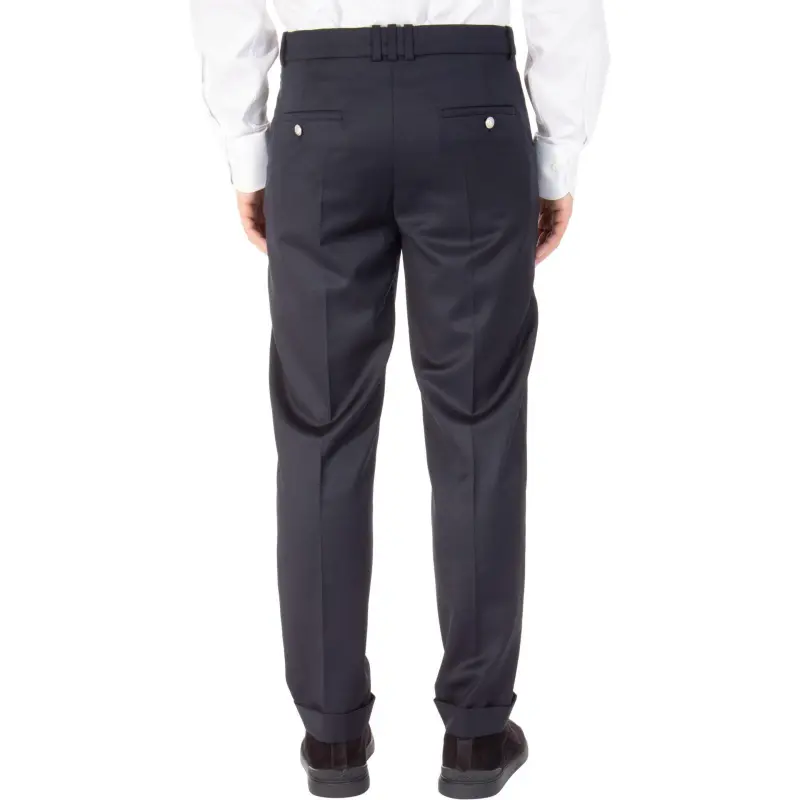 BALMAIN Mid Waisted Cropped Trousers-3