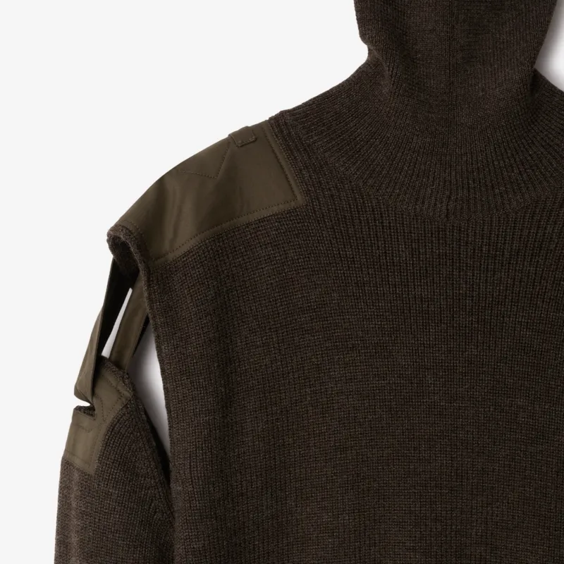 Burberry Detachable Sleeve Roll Neck Knitted Jumper-6