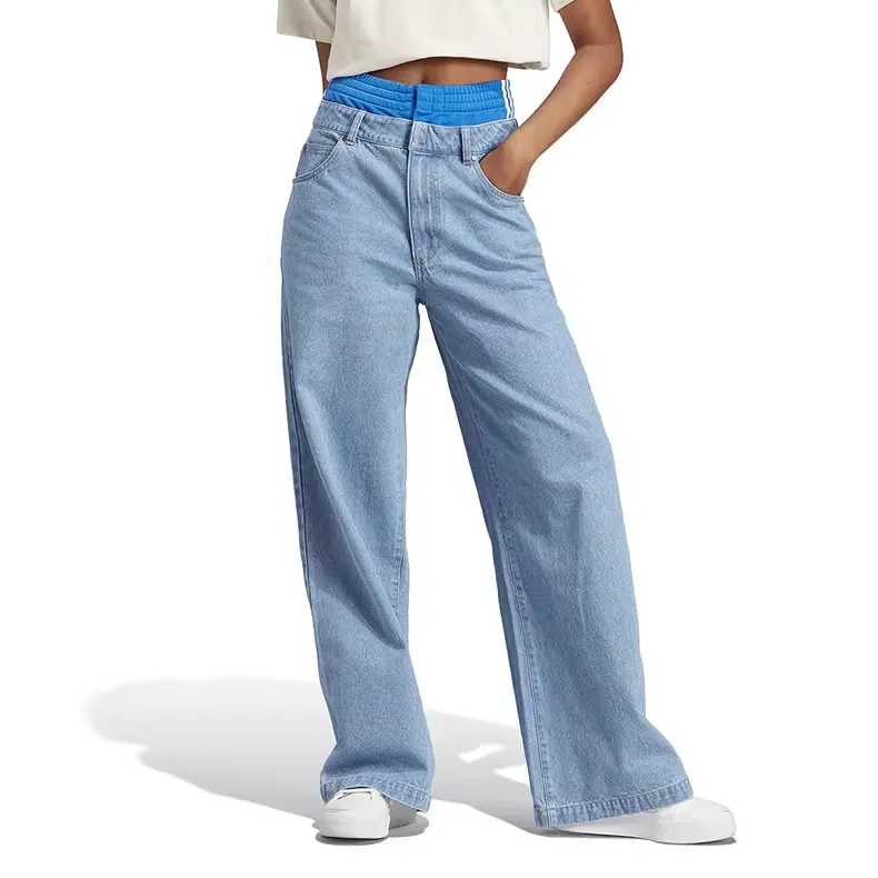 Adidas Jeans Women's Light Indigo-1