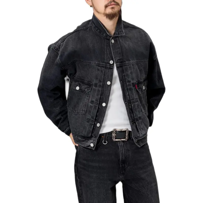 Stussy X Levi's Dyed Jacquard Jacket-2