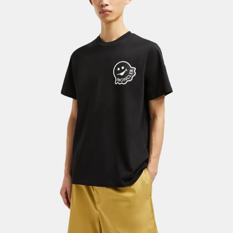 Moncler Logo Printed Crewneck T Shirt-1