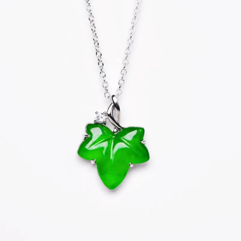 KALAIYIN Ice Glutinous Jadeite Necklaces Women's-4