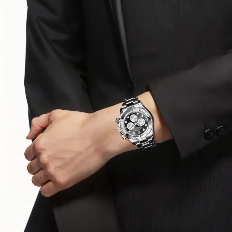 ROLEX Men Universe Slim Ditan Series Watch-2