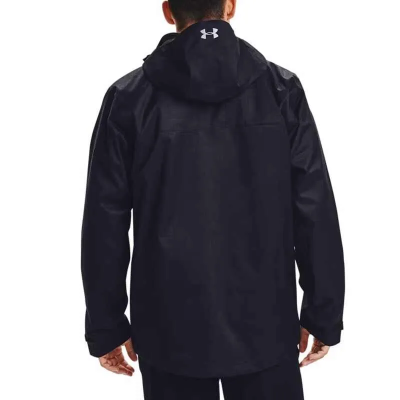 Under Armour Jackets Coats Men's Black Comes With Survival Wristbands-4