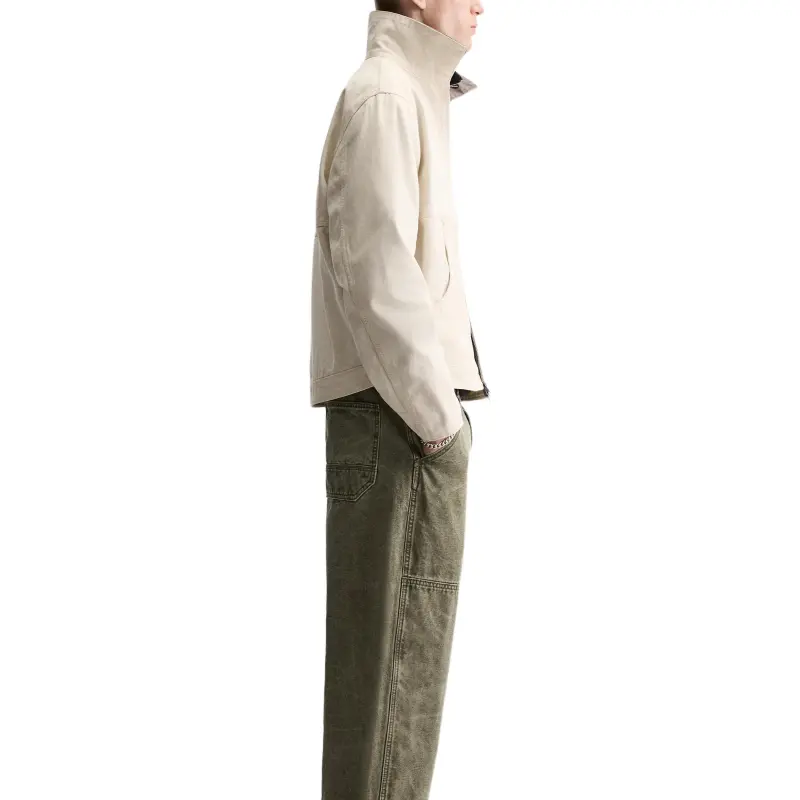 ZARA Jackets Coats Men's Frosted White-4