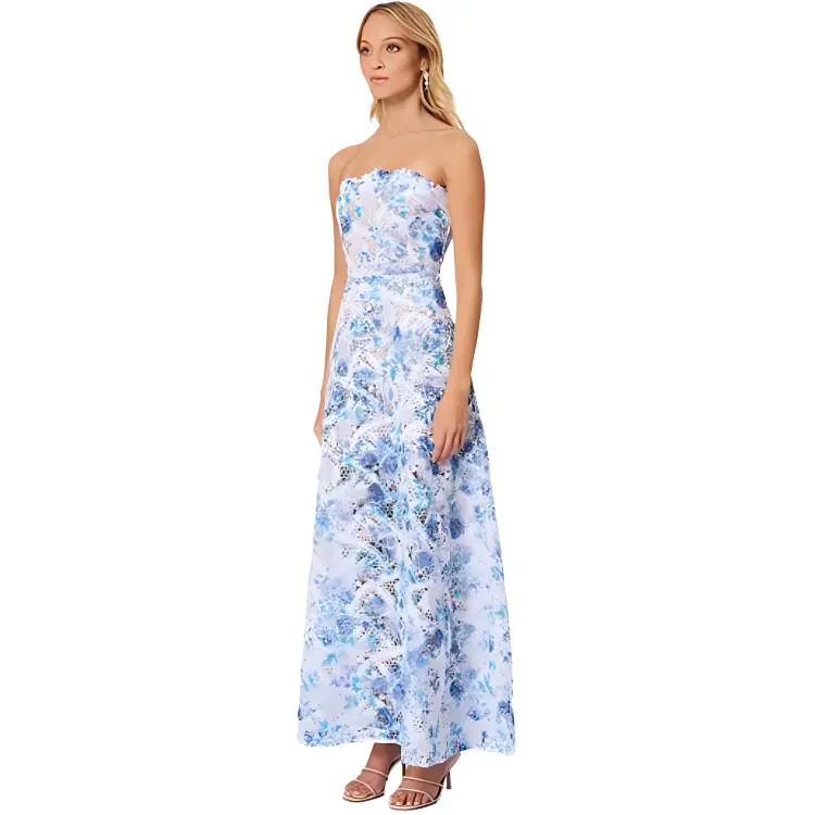 ELLIATTCOLLECTIVE Sleeveless Dress Women's Blue-1