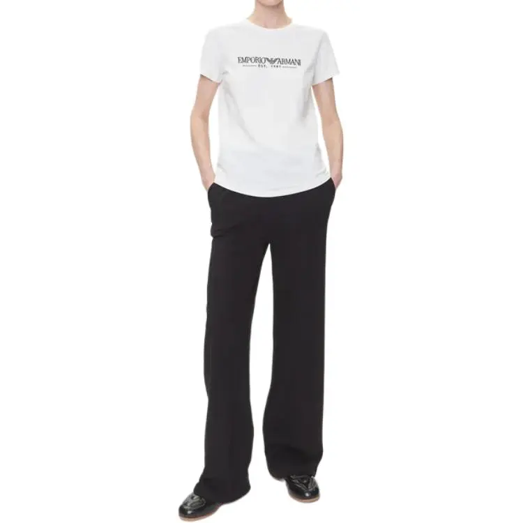 EMPORIO ARMANI T Shirt Women's Ecru-1