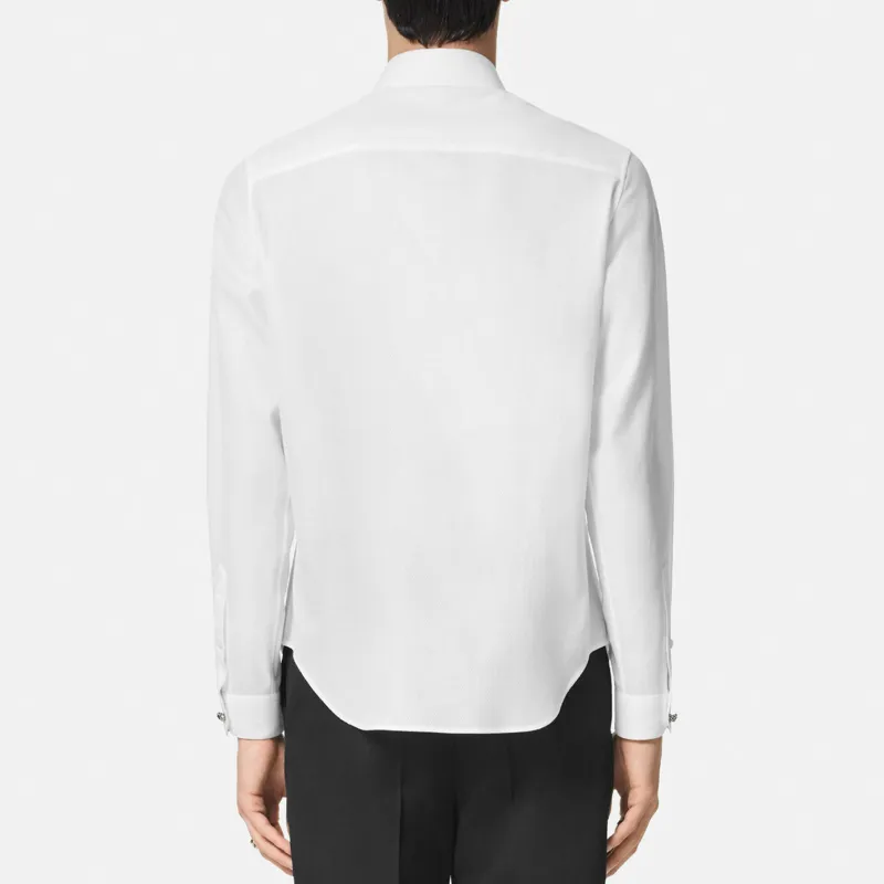 VERSACE Crystal Piqué Shirt-2