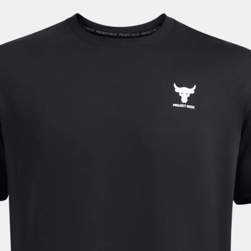 Under Armour Johnson BRAHMA T Shirt Men's Black-4