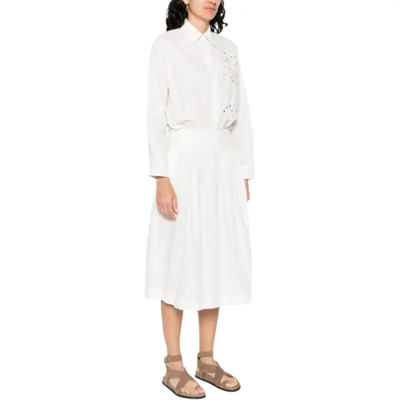 PINKO Cotton Midi Dress-3