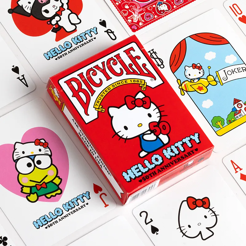BICYCLE x Sanrio Hello Kitty Hello Kitty Collaboration Playing Cards Poker Cards-1