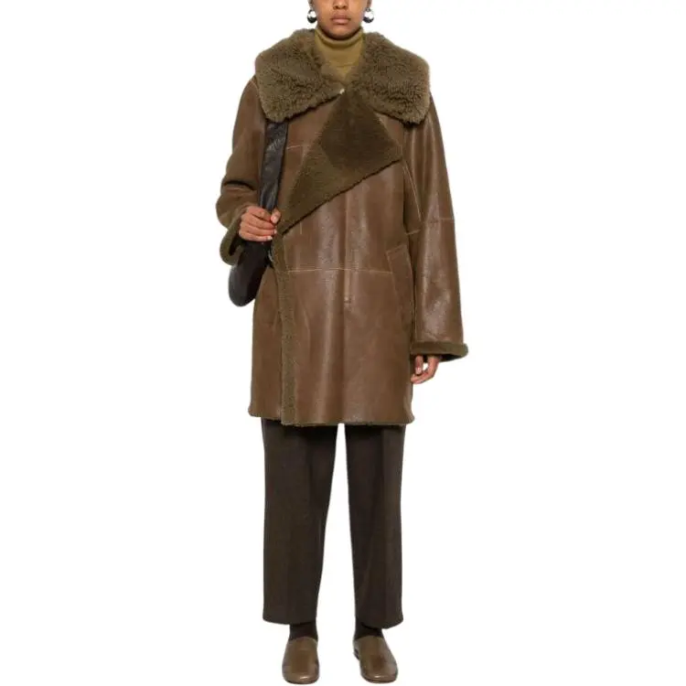 Lemaire Asymmetric Leather Jacket-1