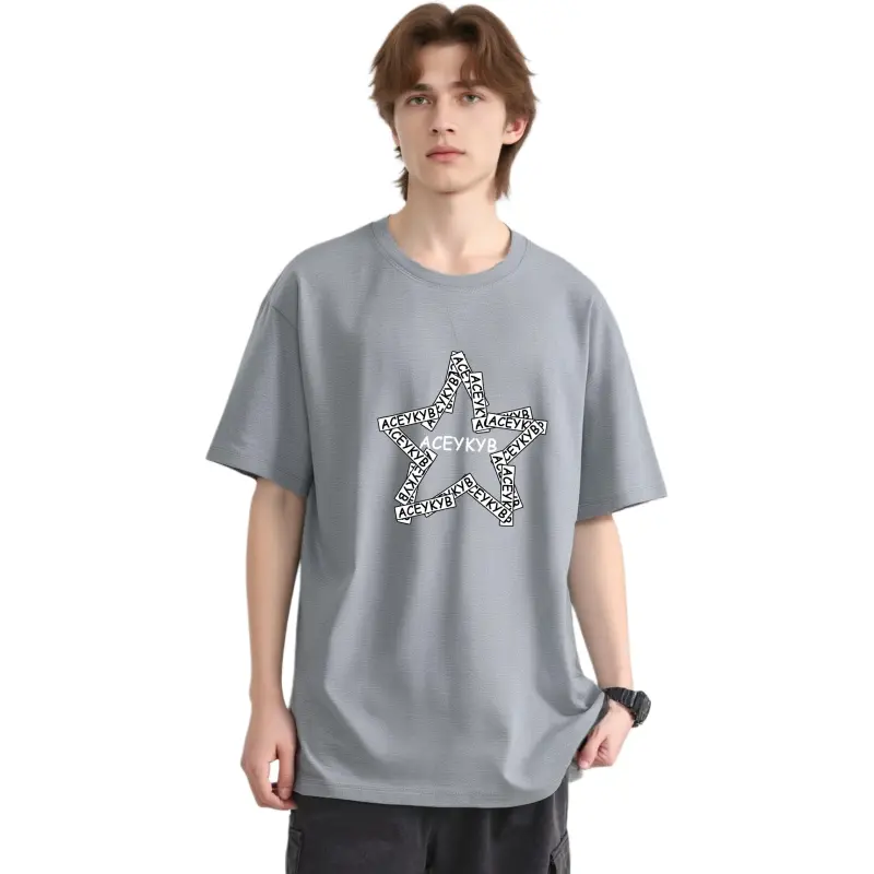 YK&YB T Shirts Unisex Heather Gray-3