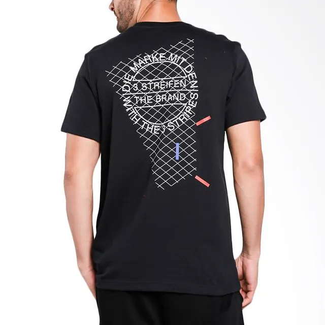 Adidas Originals ADICOLON T Shirt Men's Black-3