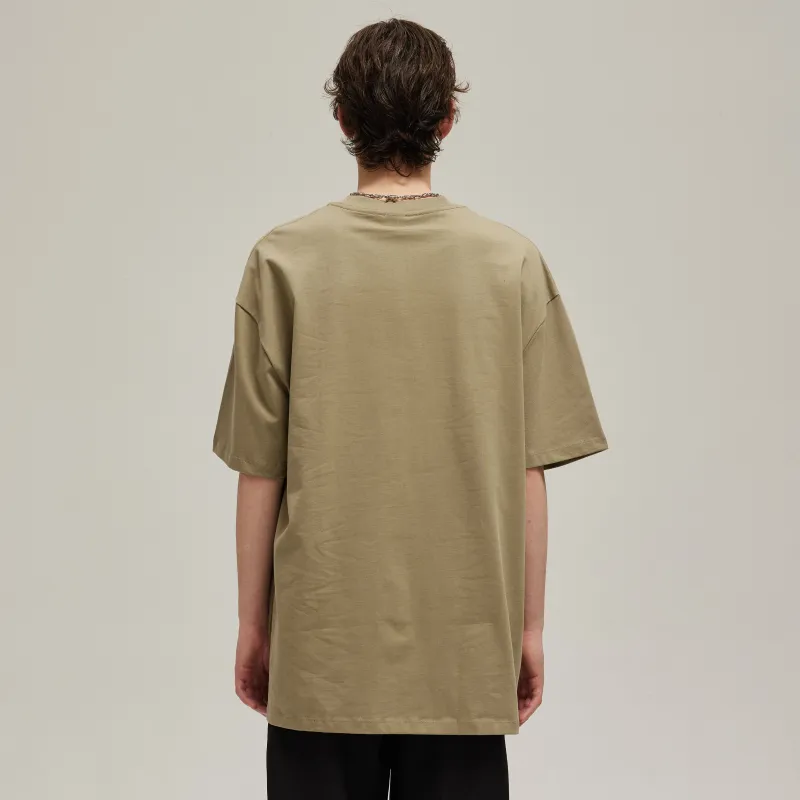 ASWZ 100% Cotton Short Sleeved T Shirts Unisex-3