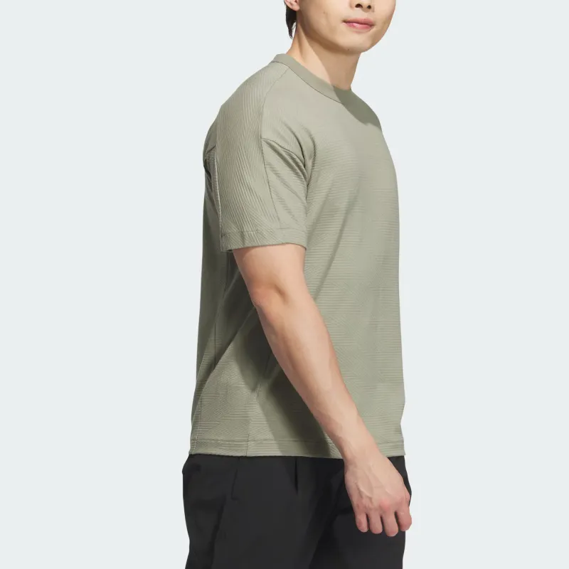 Adidas WUJI JACQUARD T-SHIRT T-Shirt Men's Earth Brown-2