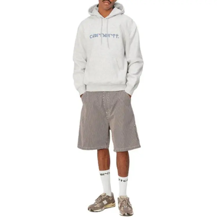 Carhartt WIP Logo embroidered Jersey Hoodie-4