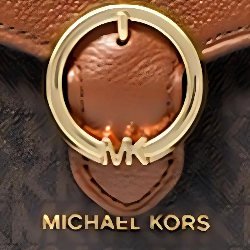 MICHAEL KORS Wanda Leather Shoulder Bag Crossbody Bag Small Size Women's Brown-3