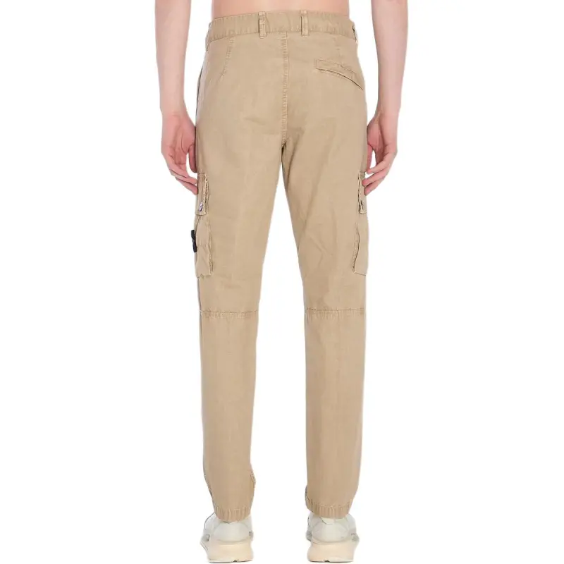 STONE ISLAND Logo Cargo Trousers-1