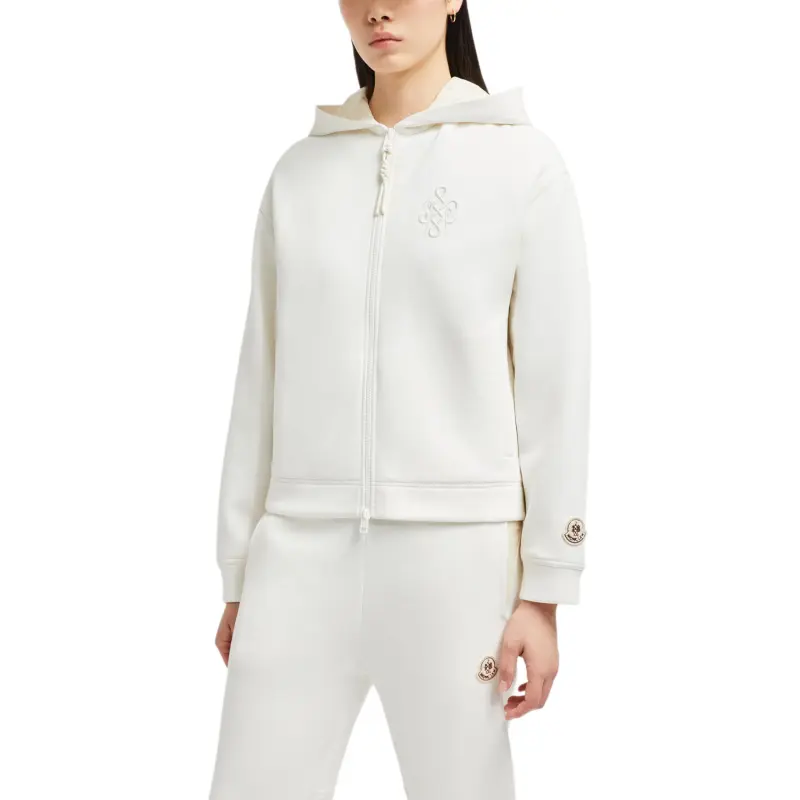 Moncler Year Of The Snake Embroidered Zip Up Hoodie-2