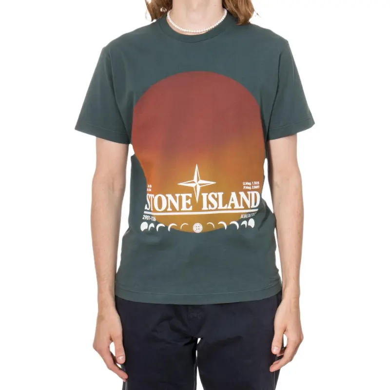 STONE ISLAND FW22 T Shirt Men's Green-2