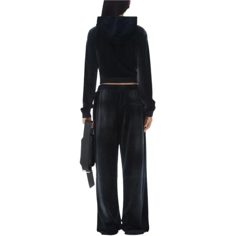 Alexander Wang Rhinestone embellished Track Pants-2
