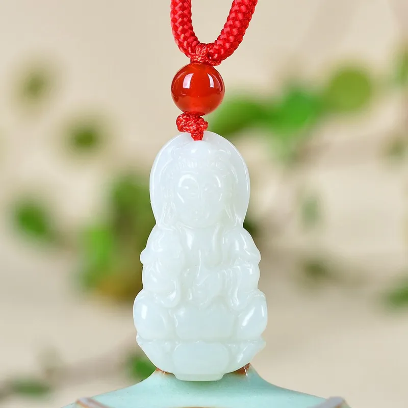 TAMINA Pendants White Jade Men's-4