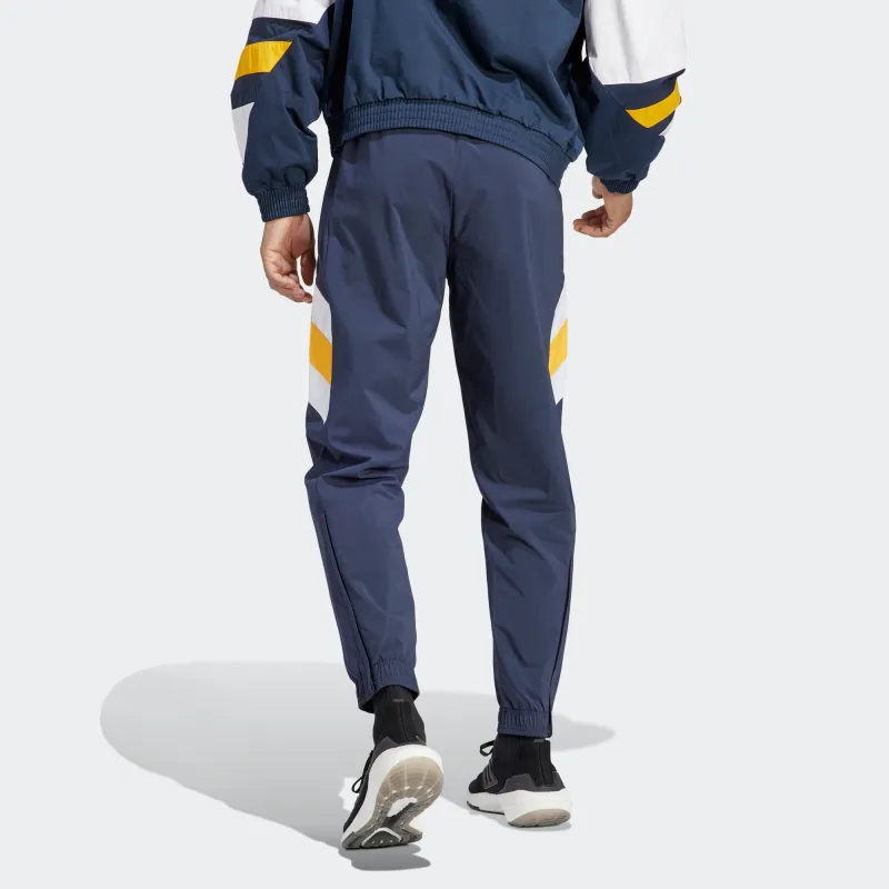Adidas Knitted Sweatpants Men's Dark Navy Blue-2