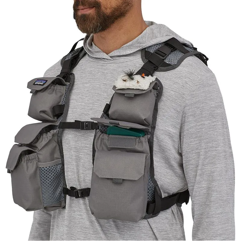 Patagonia Stealth Convertible Vest Unisex Dark Gray-3