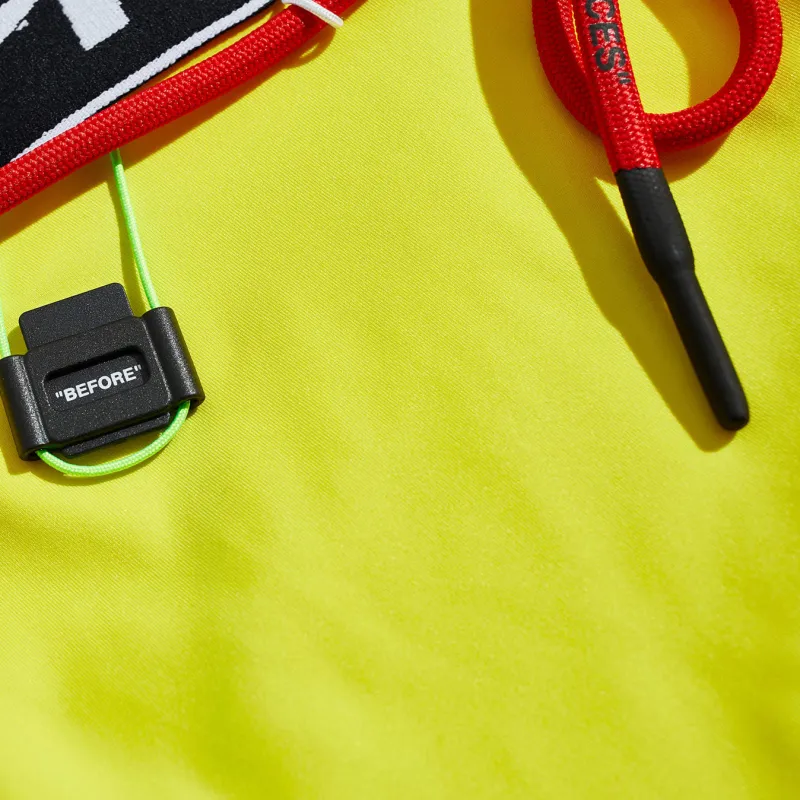 OFF WHITE X Nike Women's Training Shorts Opti Yellow-2
