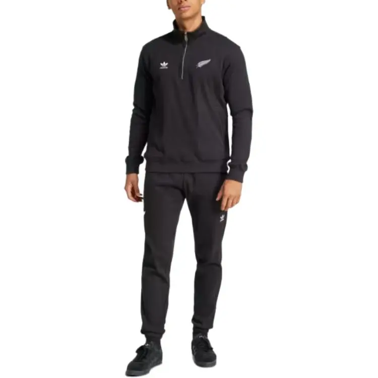 Adidas Free Shipping With AdiClub S Essentials Half Zip Waffle Sweatshirt-3