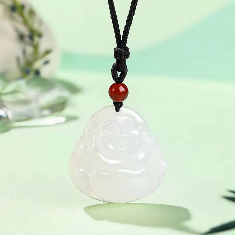 Grace Chalcedony Necklaces Unisex-5