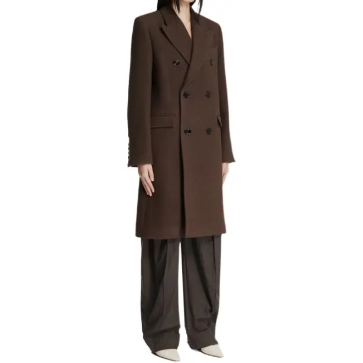 AMIPARIS Pairs Double Breasted Coat-2