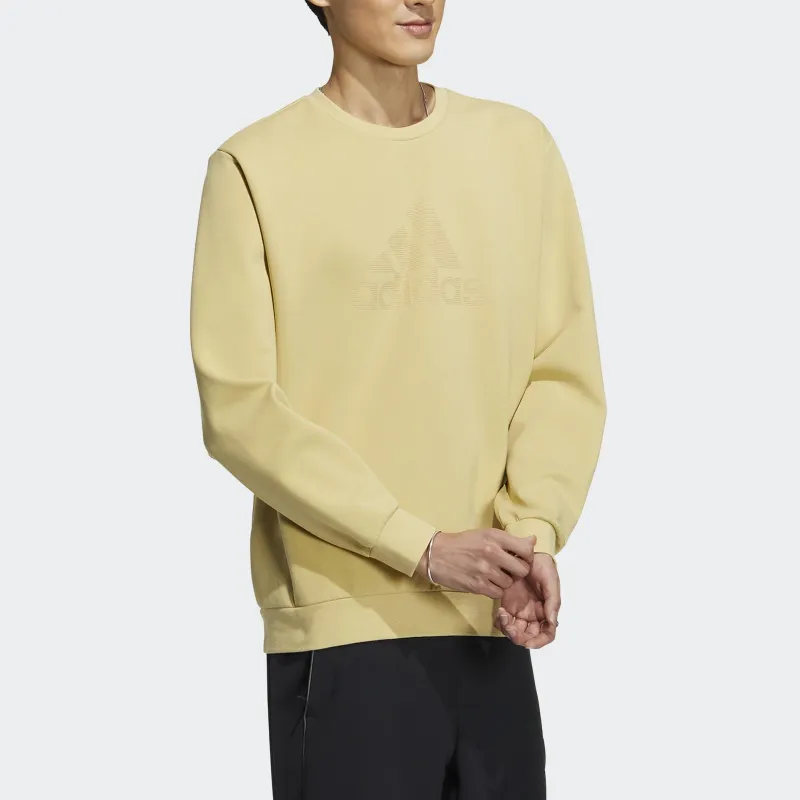 Adidas Sweatshirts Men Yellow-2