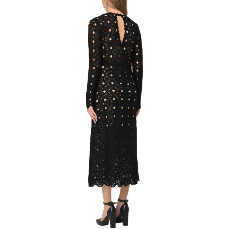 TWINSET MILANO Long Sleeved Dress Women's Black-1