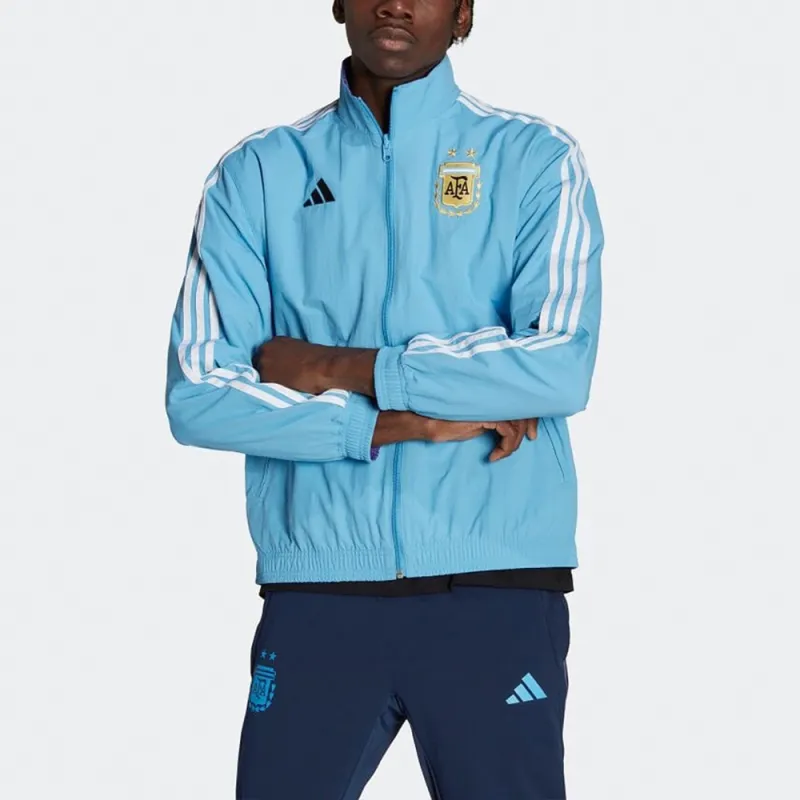 Adidas Argentina Jacket Men's Blue-4